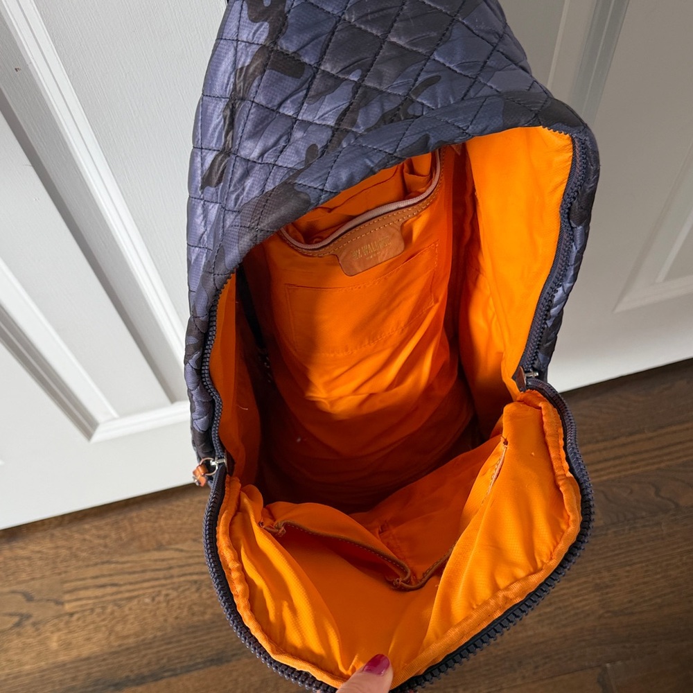 MZ Wallace Metro Backpack - Dark Blue Camo $275 VALUE - DISCONTINUED COLOR - Picture 5 of 5